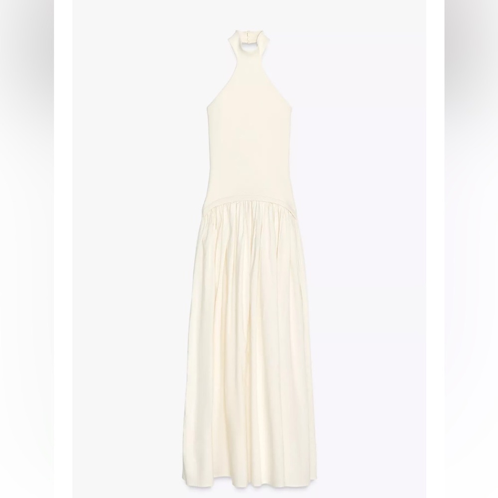Zara Combination Halter Dress - Picture 5 of 7